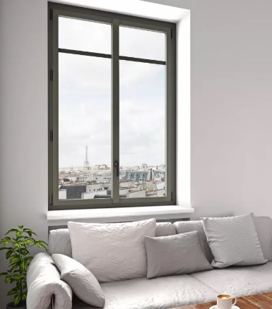 fenêtre dans un salon