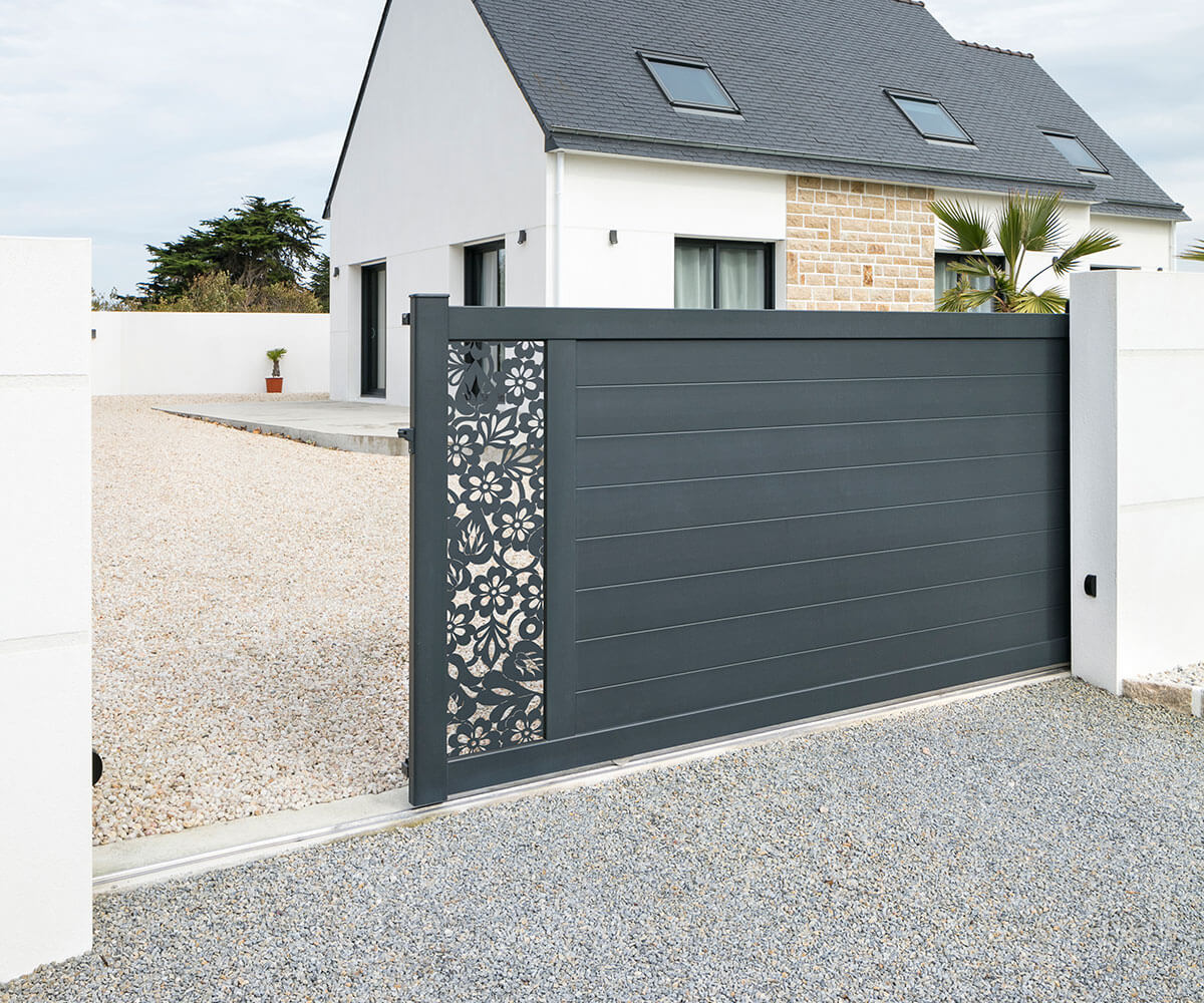 Photo de fenêtre aluminium ouvran discret